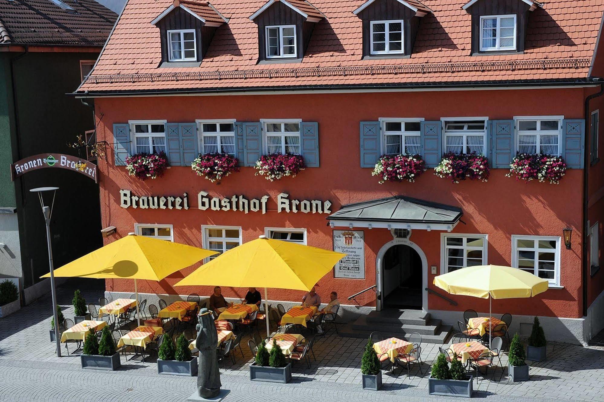 Brauerei u. Gasthof zur Krone Tettnang Exterior foto